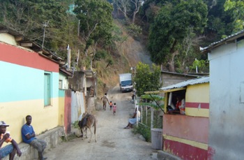 Lacking organised solid waste collection, rural Jamaican communities burn their garbage. / Credit:Credit: Zadie Neufville/IPS